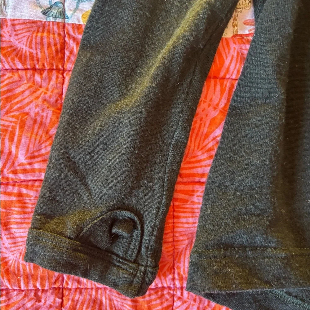 Icebreaker Quarter Zip Wool Thermal Top M - Picture 2 of 6